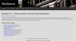 Desktop Screenshot of modeemi.fi